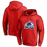 Colorado Avalanche Red All Stitched Pullover Hoodie,baseball caps,new era cap wholesale,wholesale hats